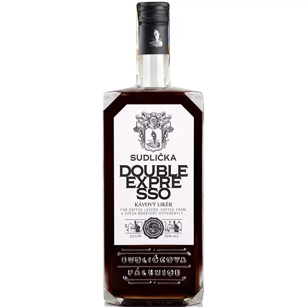 Kávový likér Double Expresso 0,7l 20% Sudlička