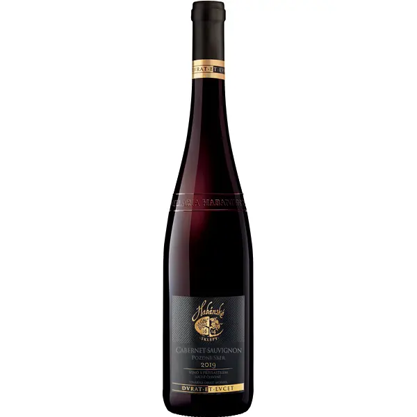 Cabernet Sauvignon Pozdní sběr 0,75l Habánské Sklepy