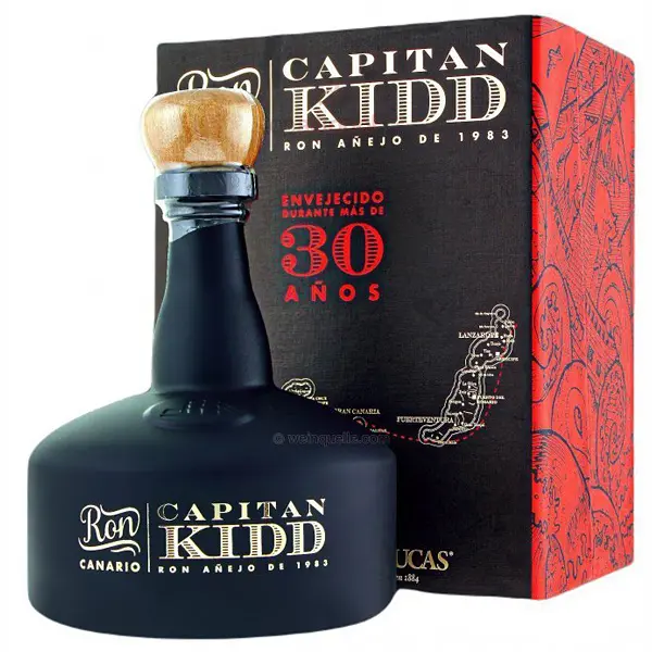 Arehucas Captain Kidd 30YO 0,7l 40% (karton)