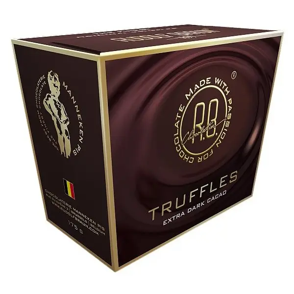 Rudolf Braun Belgické čokoládové lanýže extra hořké 175g