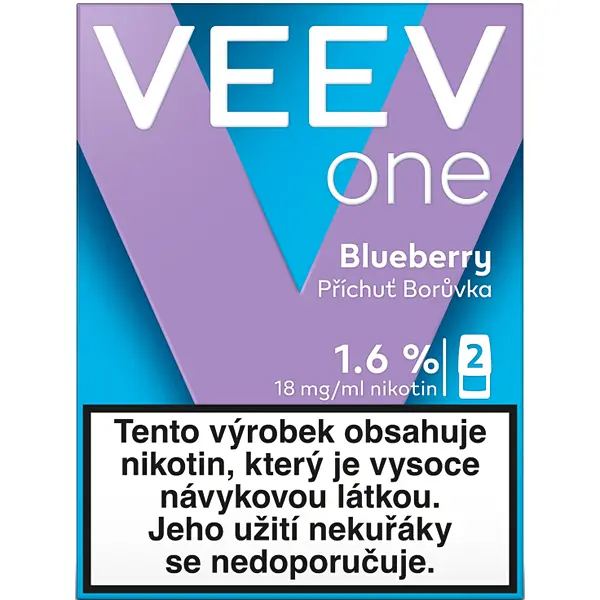 VEEV ONE náplň Blueberry 18mg - 2ks