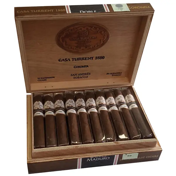 Doutníky Casa Turrent 1880 Doble Maduro Coronita
