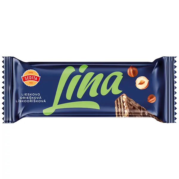 Lina Lískooříšková v Kakaové Polevě 50g Sedita