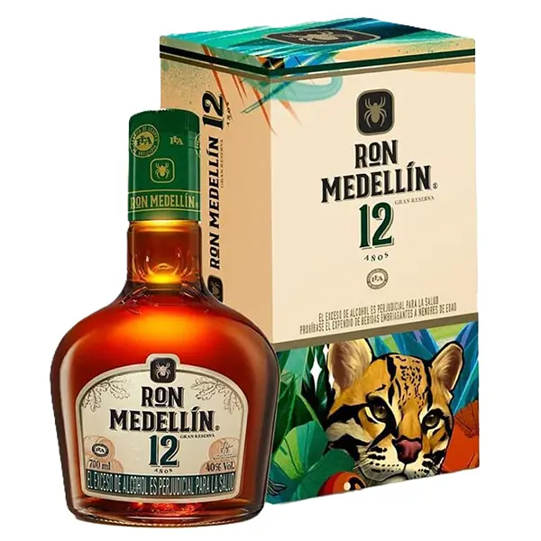 Ron Medellin Gran Reserva 12 Años 40% 0,7 l (karton)
