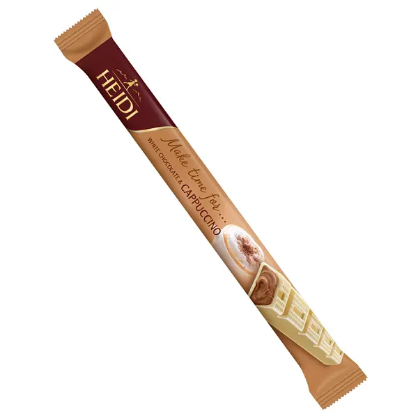 Heidi tyčinka z bílé čokolády 37g Capuccino