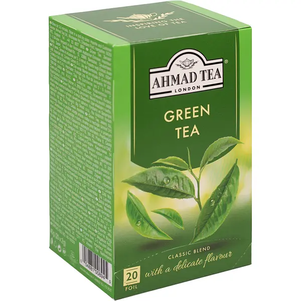 Ahmad Tea | Green Tea Pure | 20 alu sáčků