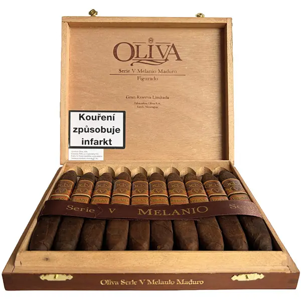 Doutníky Oliva Serie V Melanio Maduro Figurado 6,5x54