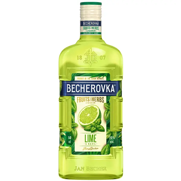 Becherovka Lime & Basil 0,5l 20%