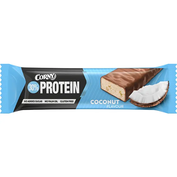 CORNY proteinová tyčinka 30% pistácie-bílá čokoláda 50 g