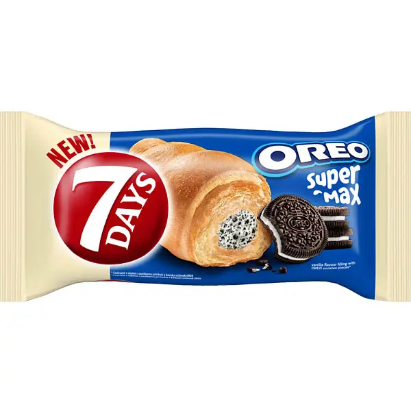 7 Days Croissants - pečivo s náplní - Oreo, 98 g