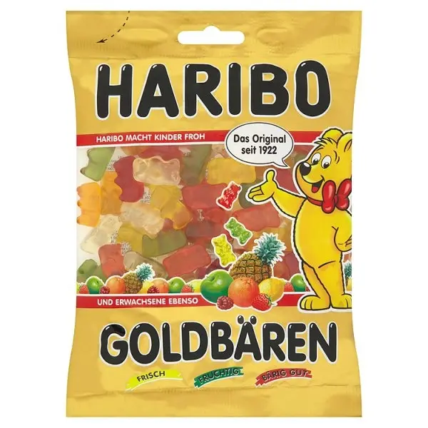 Haribo Ovocní medvídci - želé cukrovinka, 200 g