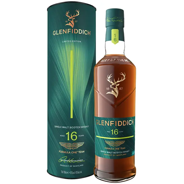 Glenfiddich 16 yo Aston n.2 43 % 0,7 l
