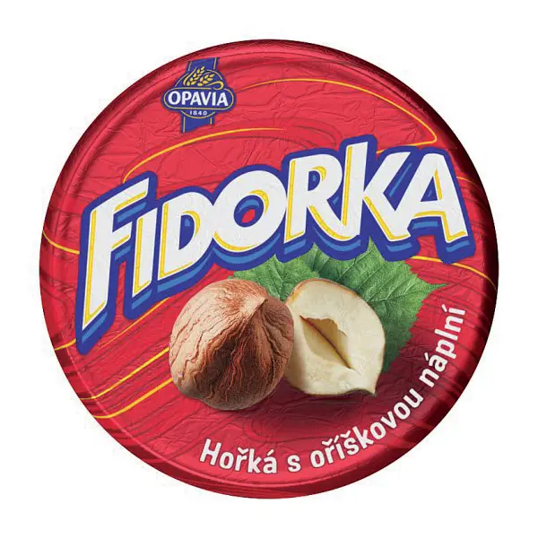 Fidorka Hořká s Oříškovou Náplní 30g Opavia