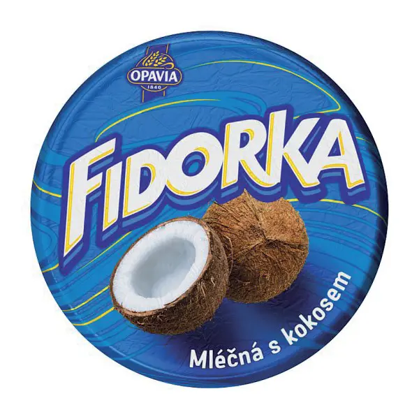Fidorka Mléčná s Kokosovou Náplní 30g Opavia