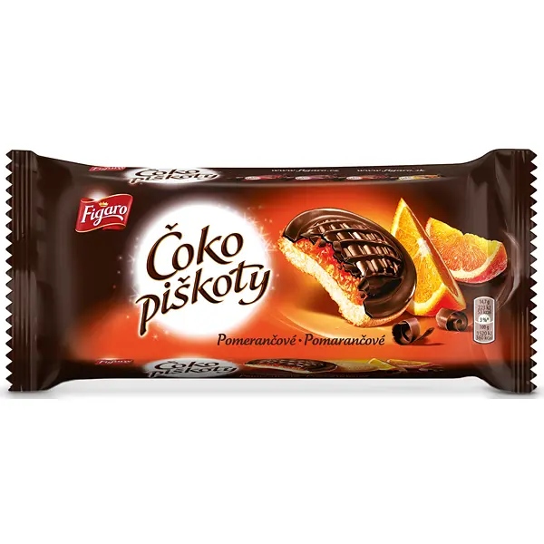 Pims Čokopiškoty Pomeranč 147g Opavia