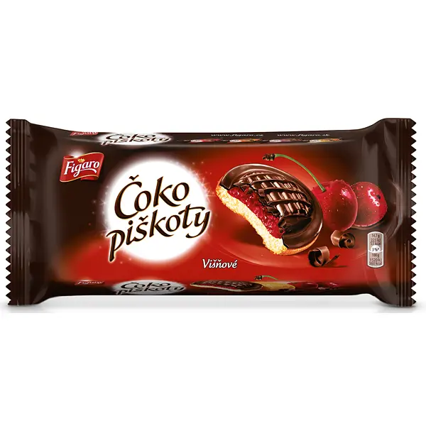 Pims Čokopiškoty Višňové 147g Opavia