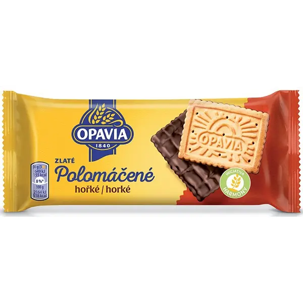 Zlaté Polomáčené Hořké 100g Opavia