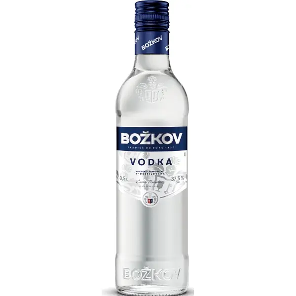 Vodka Božkov 0,5l 37,5%