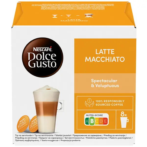 Kapsle Nescafé Dolce Gusto Latte Macchiato, 16 ks