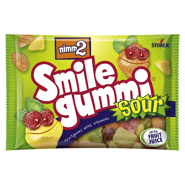Nimm2 Smilegummi kyselé 100g