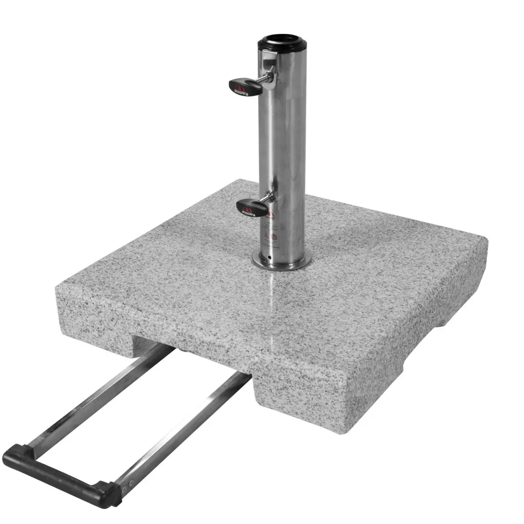 Doppler TROLLEY 40 kg - žulový pojízdný stojan pro slunečníky