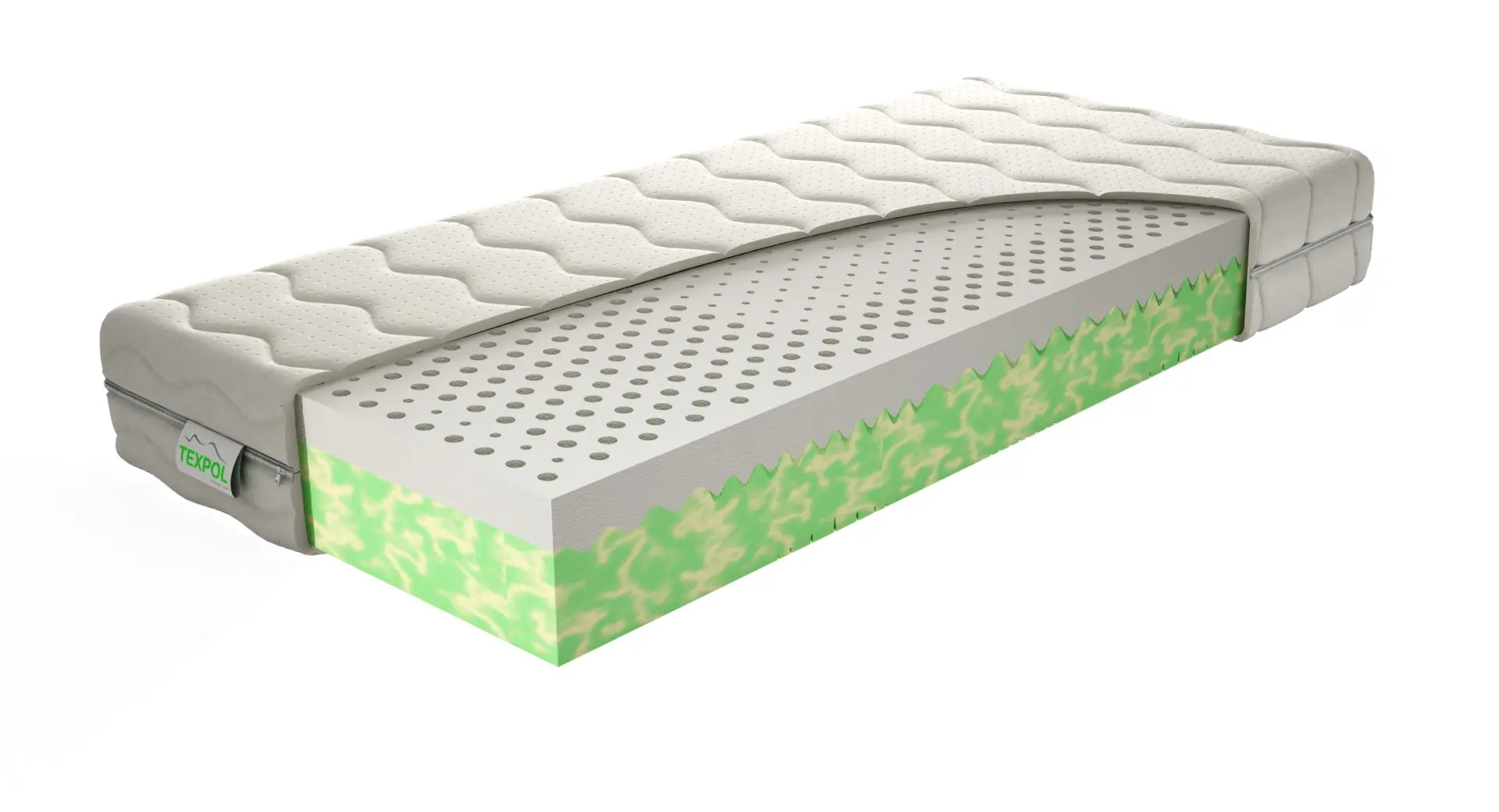 TEXPOL ORION - luxusní matrace s latexovou deskou