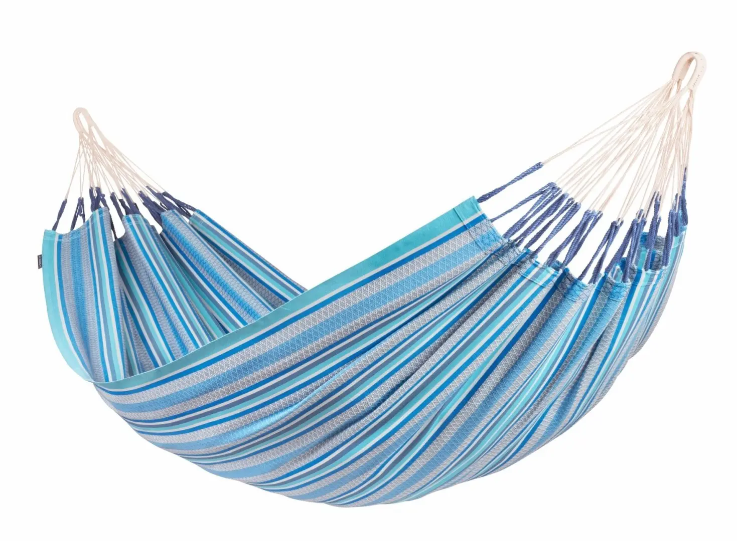 La Siesta Houpací síť MODESTA DOUBLE PATTERN - azure