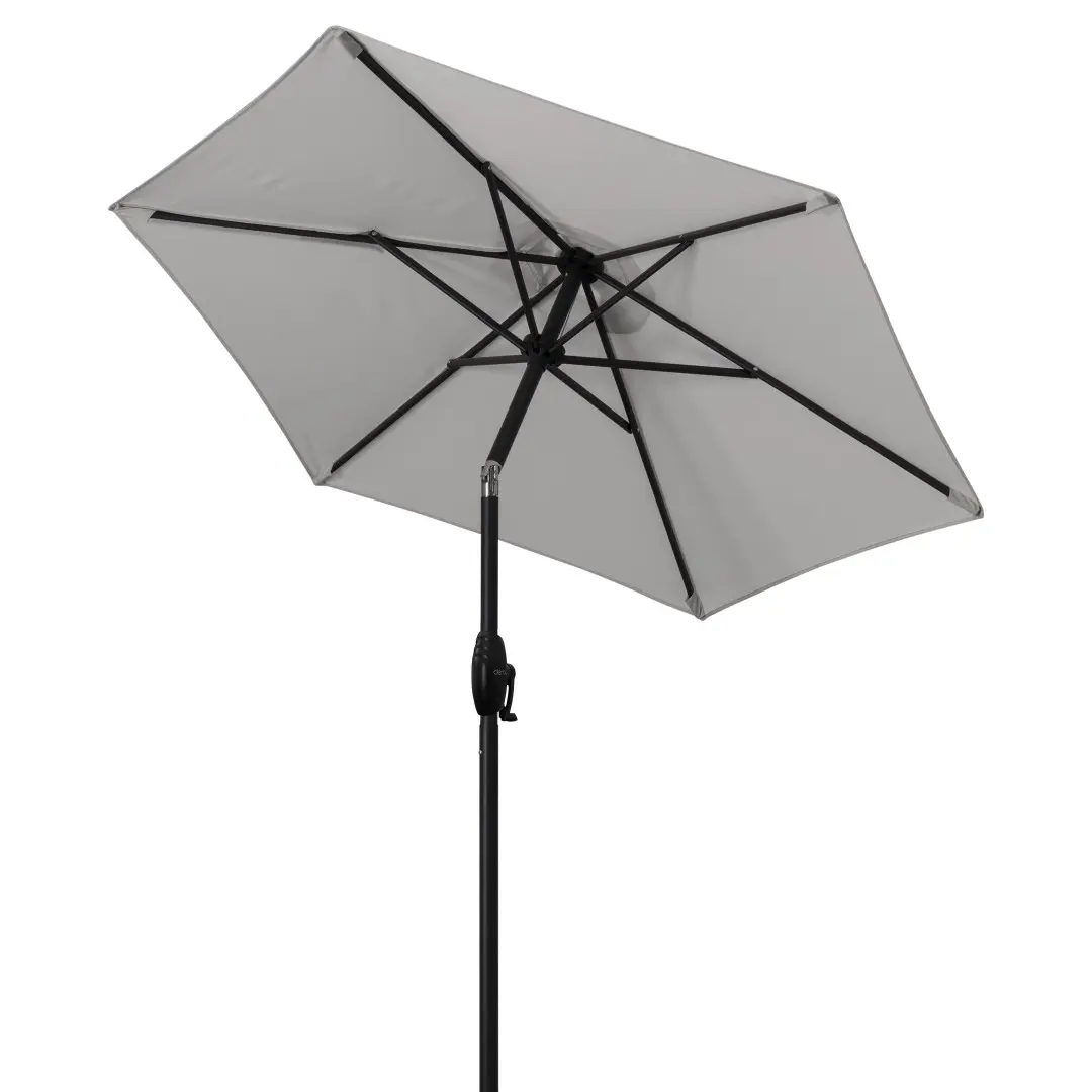 Derby Basic Lift NEO 180 cm – naklápěcí slunečník s klikou světle šedý (kód barvy 827)