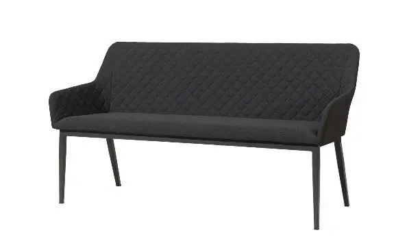 Zahradní pohovka PARIS LIKA-TEX antracit, luxusní, 3místná DPMG22-S1-312A