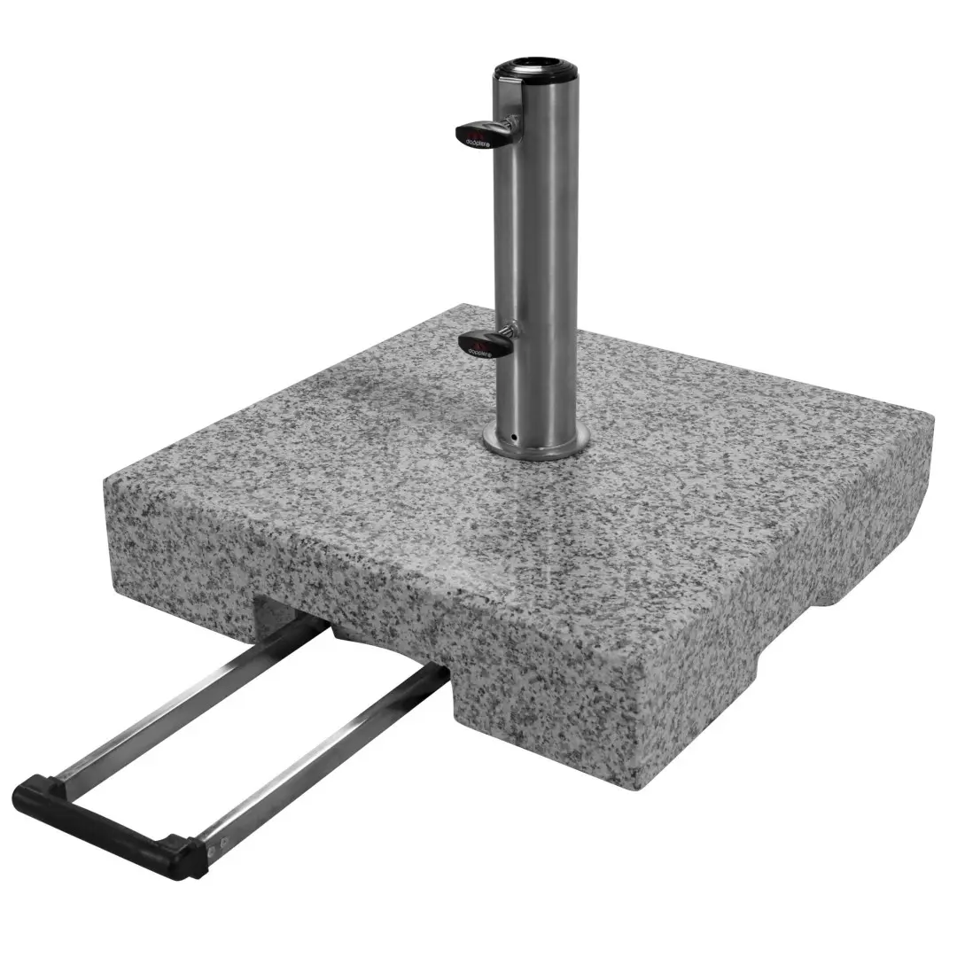 Doppler TROLLEY 50 kg - žulový pojízdný stojan pro slunečníky