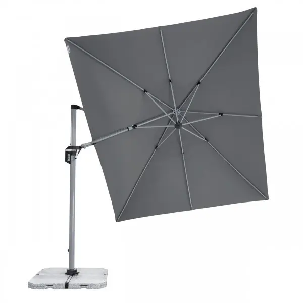 Výkyvný zahradní slunečník s boční tyčí Doppler ACTIVE 350  x 260 cm, antracit DP469266840