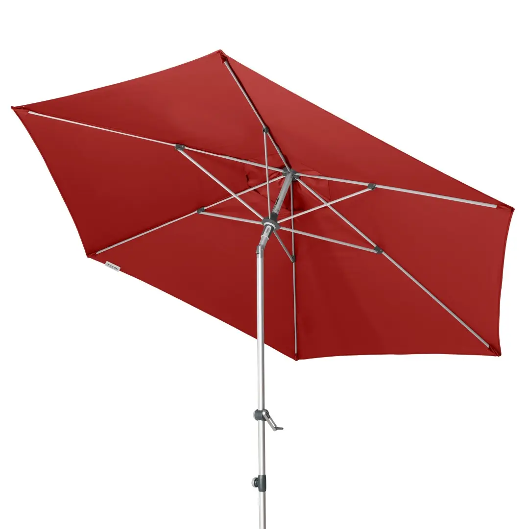 Doppler EXPERT 320 cm - slunečník s automatickou naklápěcí klikou červeně cihlový (kód barvy 833)