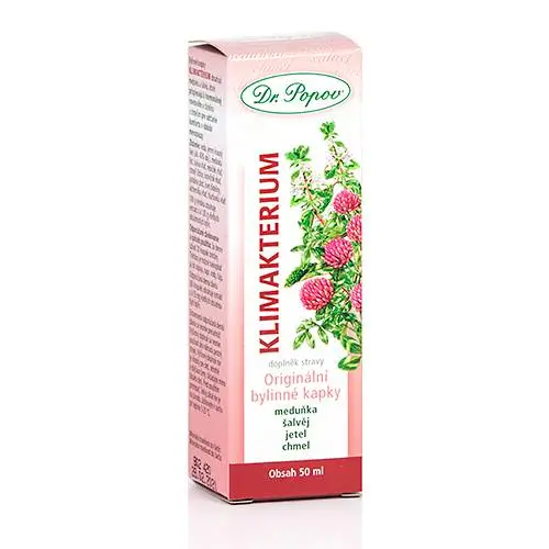 Dr.Popov Kapky bylinné Klimakterium 50ml
