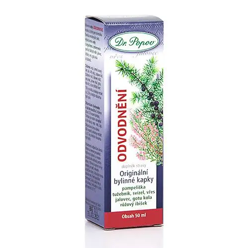 DR. POPOV Kapky bylinné Odvodnění 50 ml