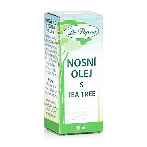 DR. POPOV Nosní olej s Tea Tree 10 ml