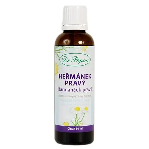 Dr.Popov Kapky bylinné Heřmánek pravý 50ml