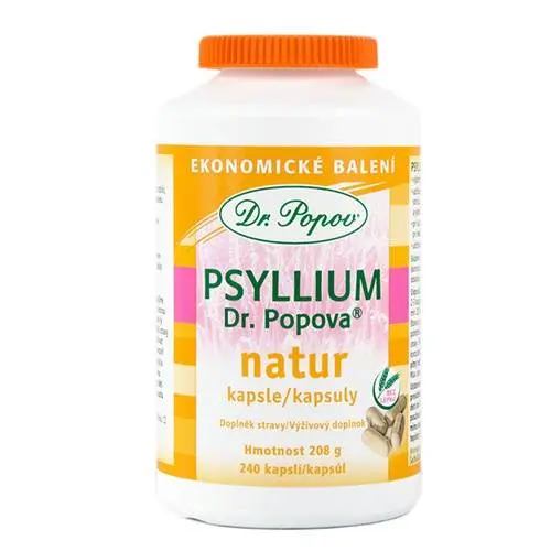 DR.POPOV Psyllium 240 kapslí
