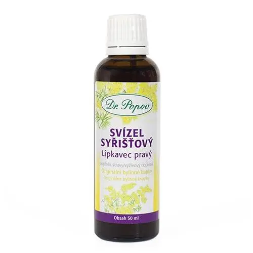 Dr. Popov Kapky bylinné Svízel syřišťový 50 ml