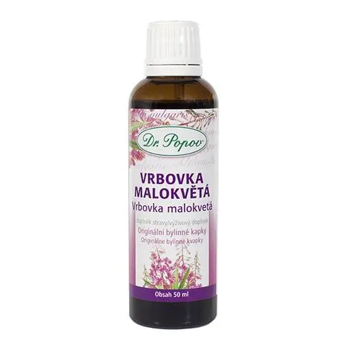 Dr.Popov Kapky bylinné Vrbovka malokvětá 50ml