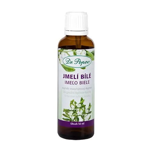 Dr.Popov Kapky bylinné Jmelí bílé 50ml