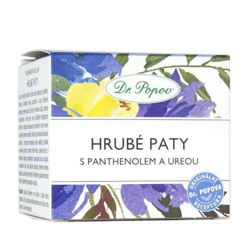 Dr.Popov regenerační balzám Hrubé paty 50ml