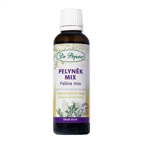 Dr.Popov Kapky bylinné Pelyněk mix 50ml