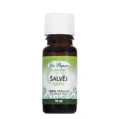 Šalvějová silice, 10 ml Dr. Popov