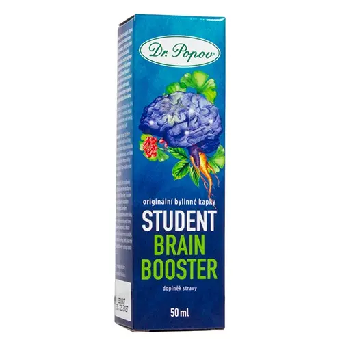 Dr.Popov Kapky bylinné Student-Brain booster 50ml