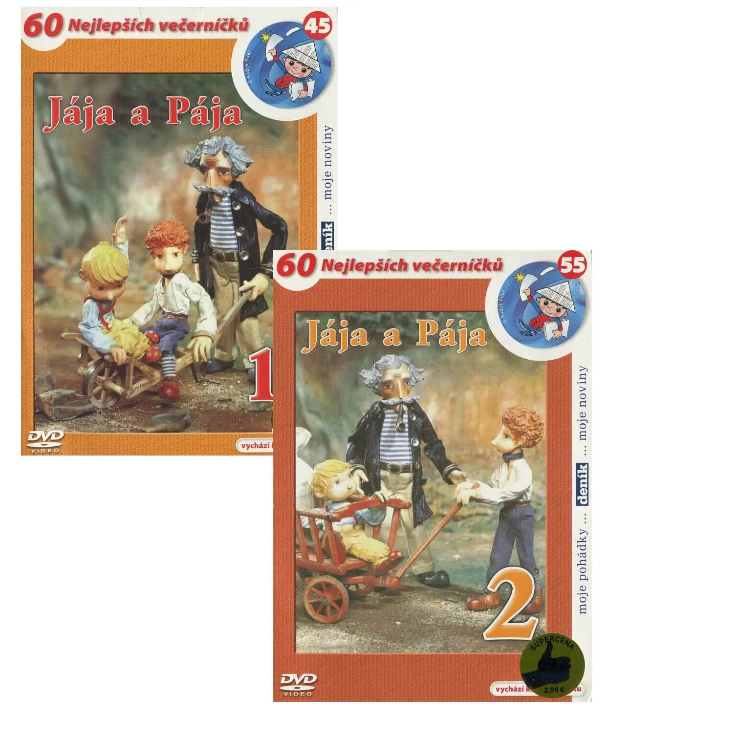 Jája a Pája - kolekce (2 DVD) (papírový obal)
