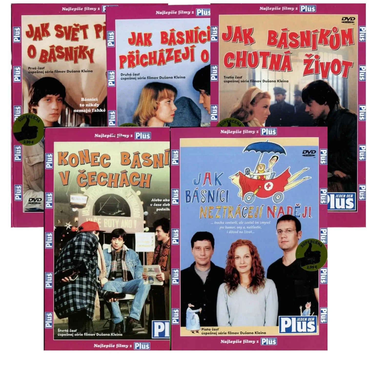 Básníci - kolekce (5 DVD) (papírový obal)