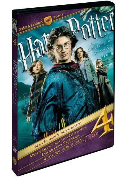 Harry Potter a Ohnivý pohár - sběratelská edice 3DVD - film z kategorie Fantazijné rozprávky