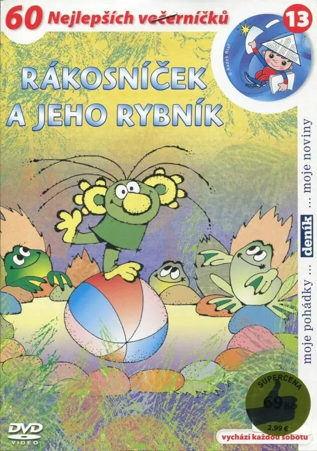 Rákosníček a jeho rybník - DVD - Zdeněk Smetana