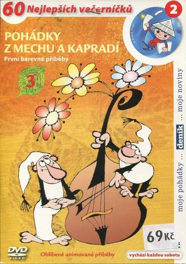 Pohádky z mechu a kapradí 3. - DVD - Zdeněk Smetana