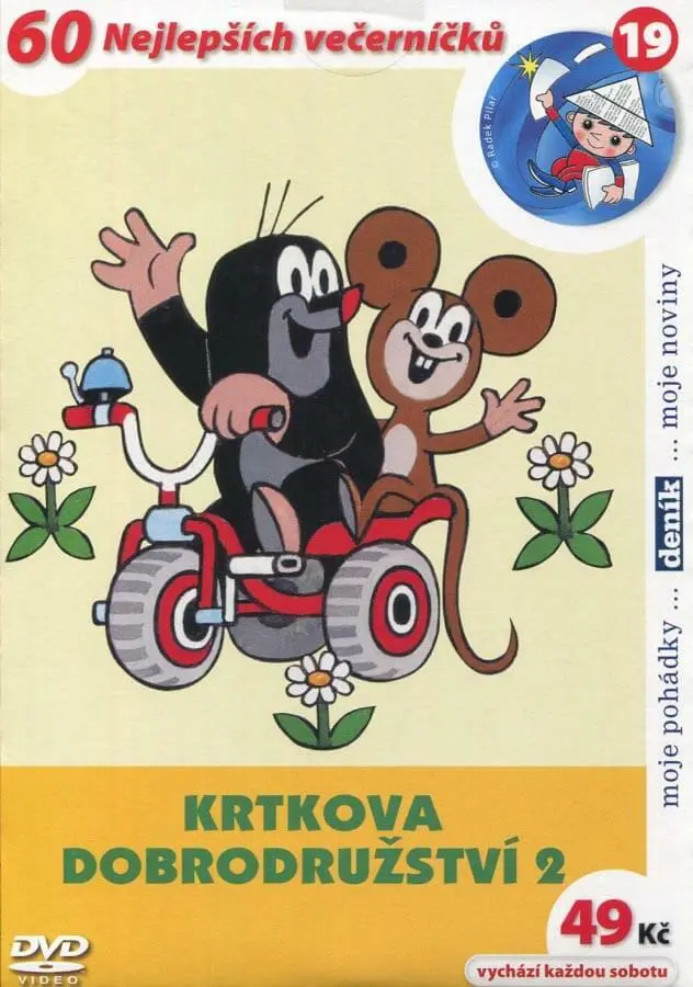 Krtkova dobrodružství 2. - DVD - Zdeněk Miler